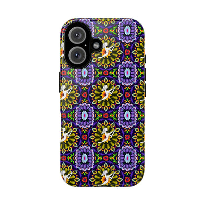 Tough Cases, Sagittarius, Zodiac v1, Flower Pattern