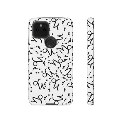 Tough Cases with the Capricorn Zodiac sign for iPhone, Samsung Galaxy, and Google Pixel devices