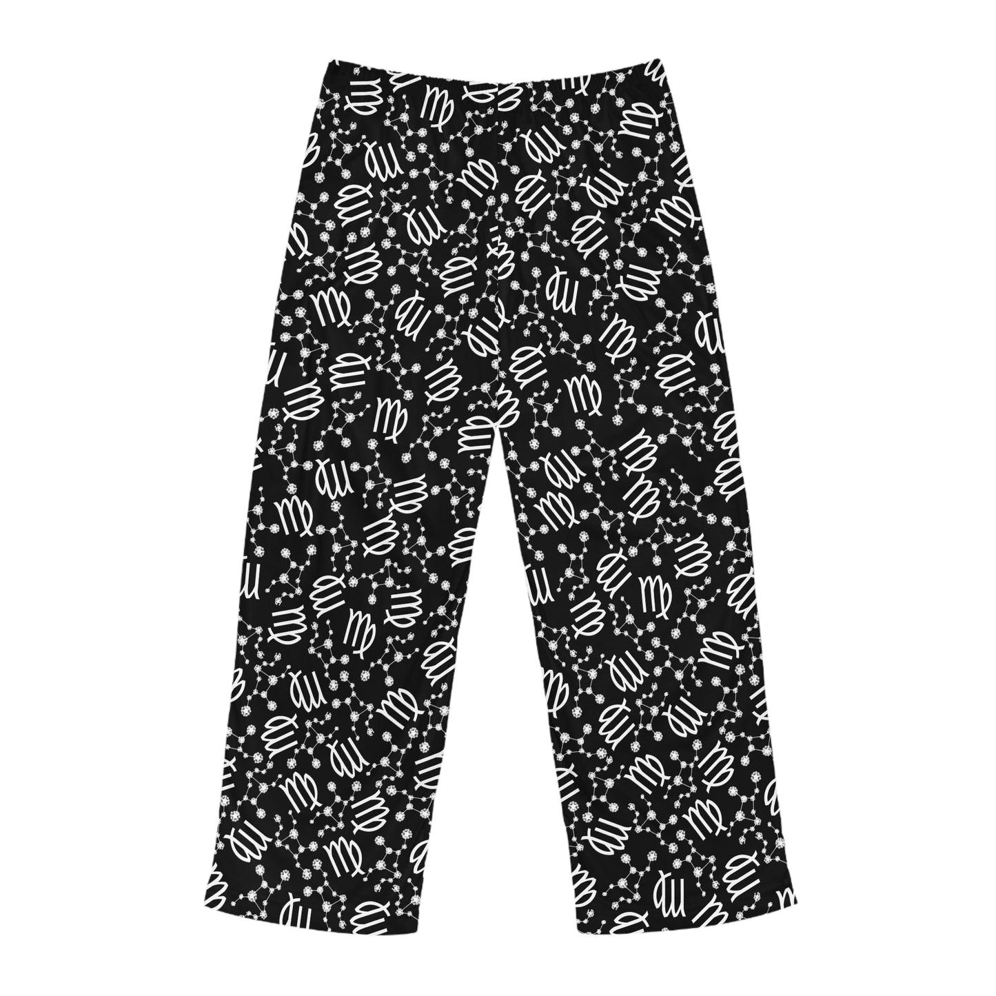 Men's Zodiac Pajama Pants (AOP) Virgo Zodiac Sign