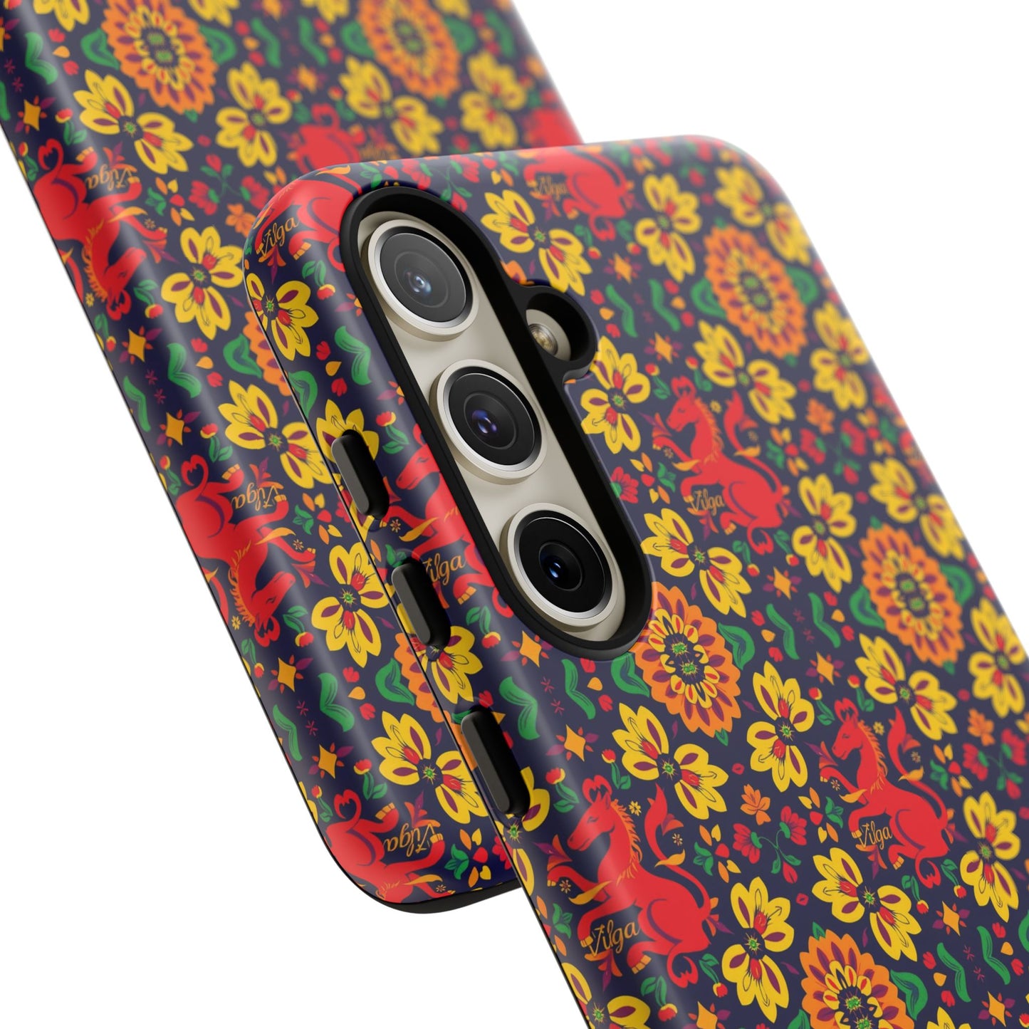 Tough Cases, Virgo, Zodiac v2, Flower Pattern