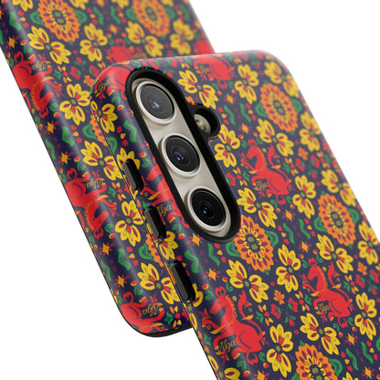 Tough Cases, Virgo, Zodiac v2, Flower Pattern