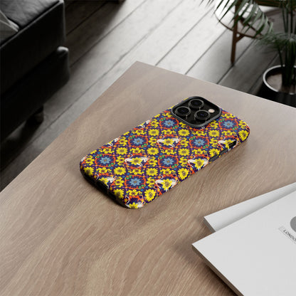 Tough Cases, Aquarius, Zodiac v3, Flower Pattern