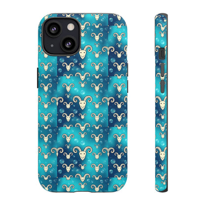 Tough Cases, Aries, Zodiac v1, Bubble Pattern