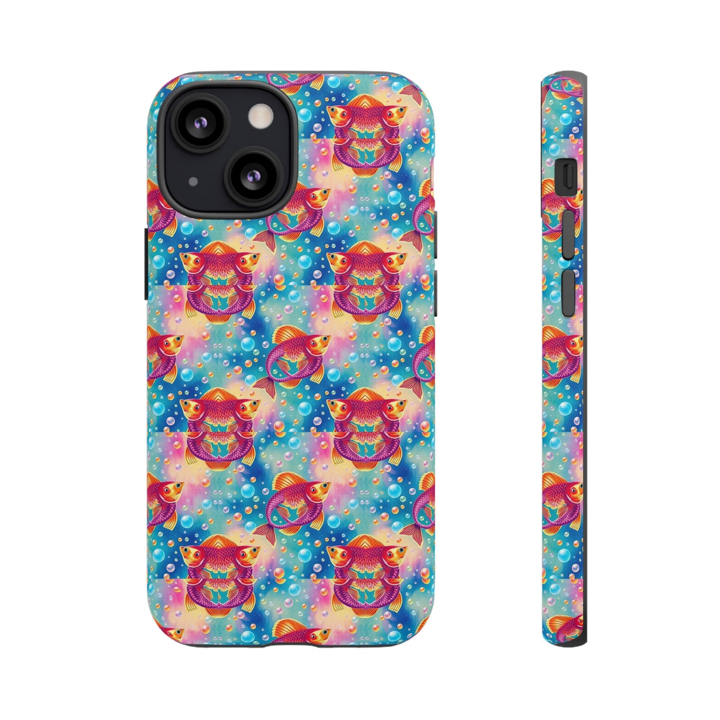 Tough Cases, Pisces, Zodiac v1, Bubble Pattern