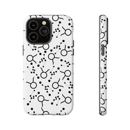 Tough Cases with the Taurus Zodiac sign for iPhone, Samsung Galaxy, and Google Pixel devices