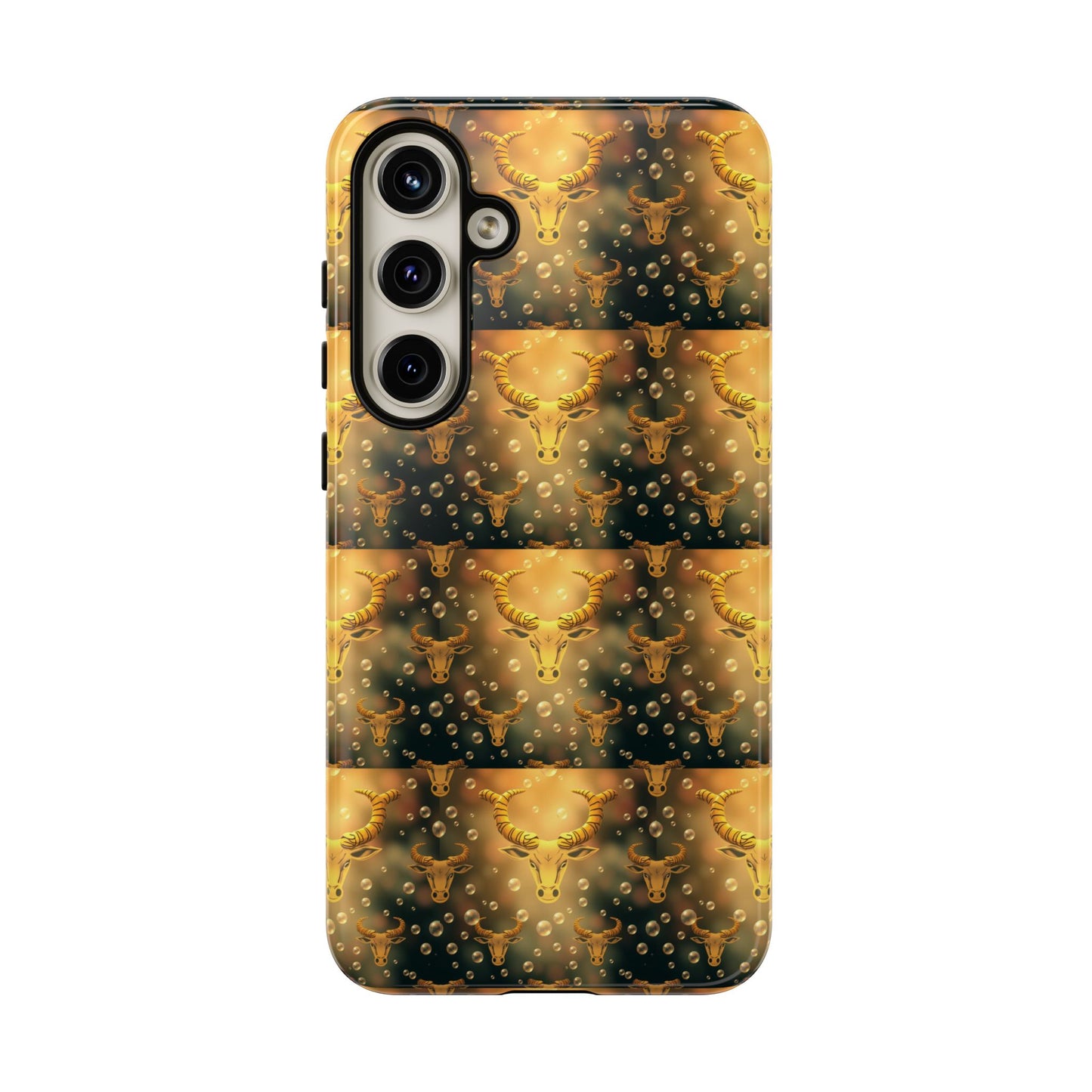 Tough Cases, Taurus, Zodiac v1, Bubble Pattern