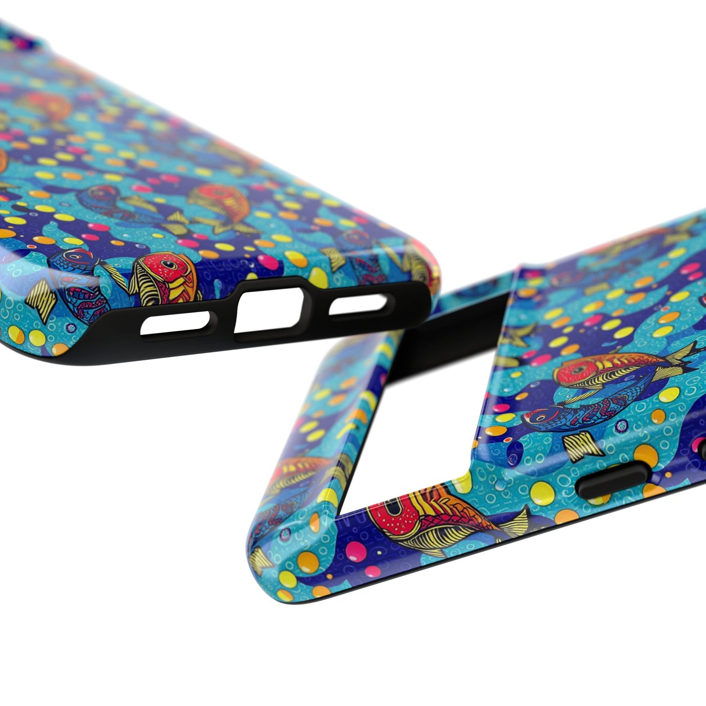 Tough Cases, Pisces, Zodiac v2, Bubble Pattern