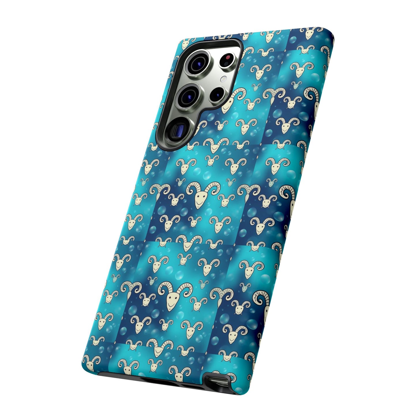 Tough Cases, Aries, Zodiac v1, Bubble Pattern