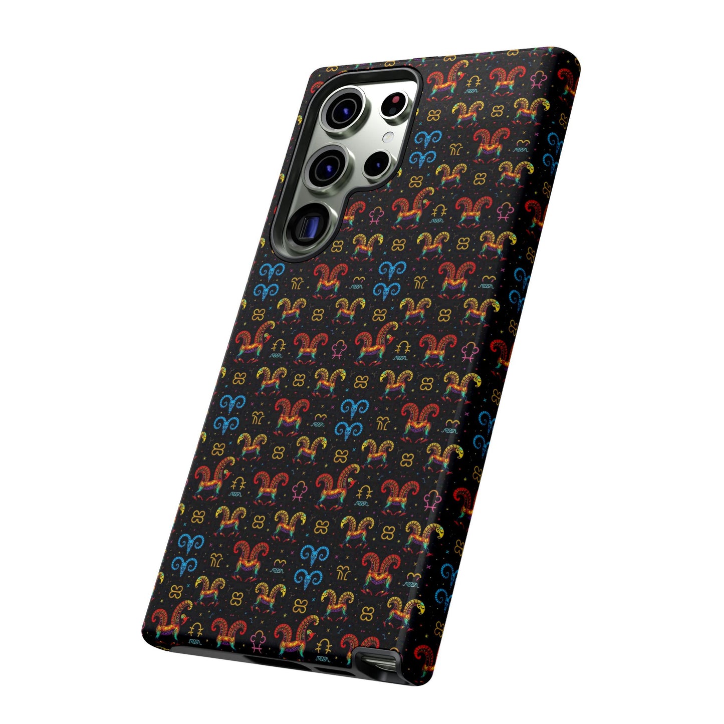 Tough Cases, Aries, Zodiac v1, Metal Pattern