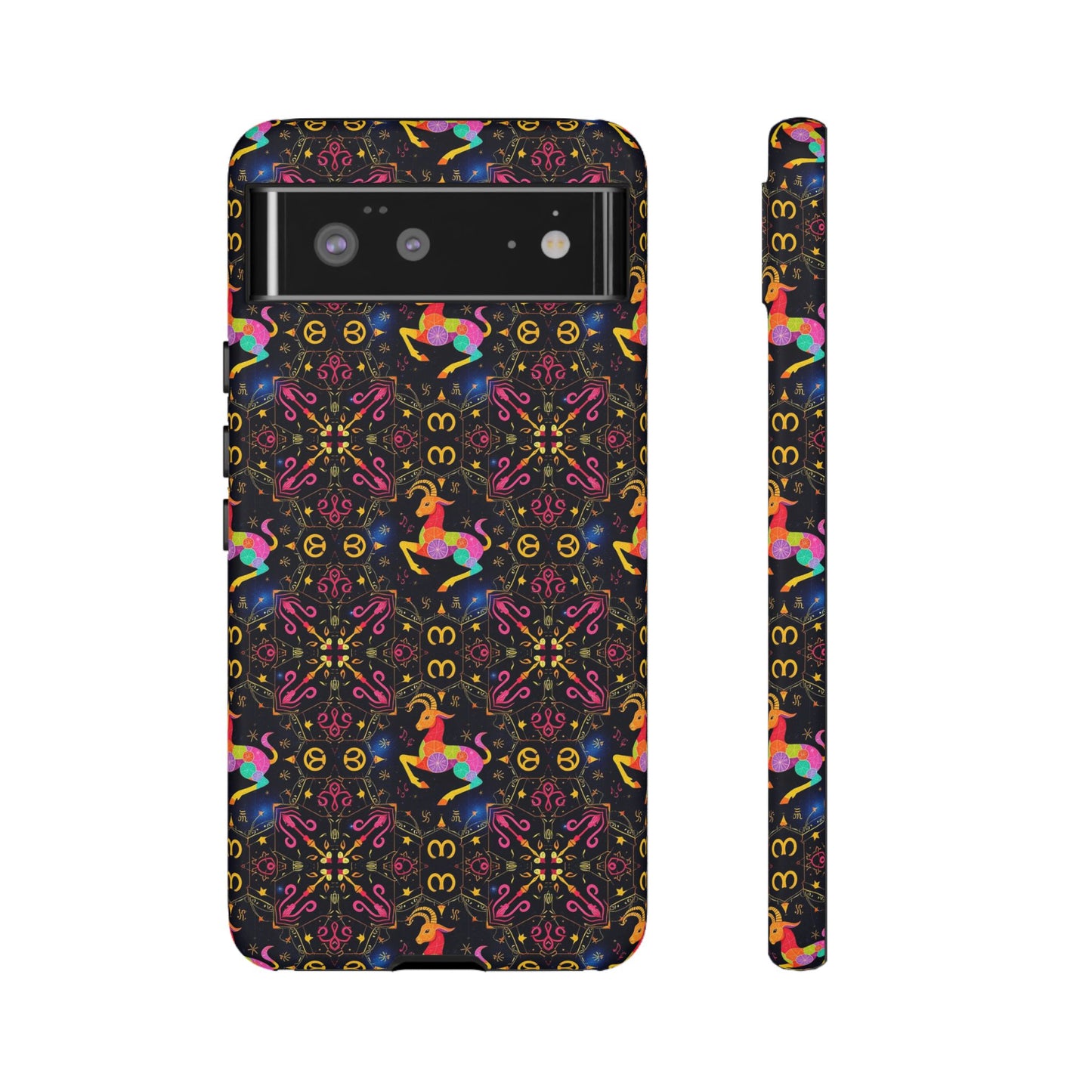 Tough Cases, Capricorn, Zodiac v2, Metal Pattern