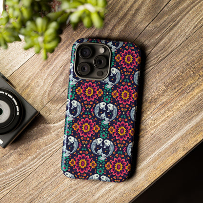 Tough Cases, Pisces, Zodiac v4, Flower Pattern