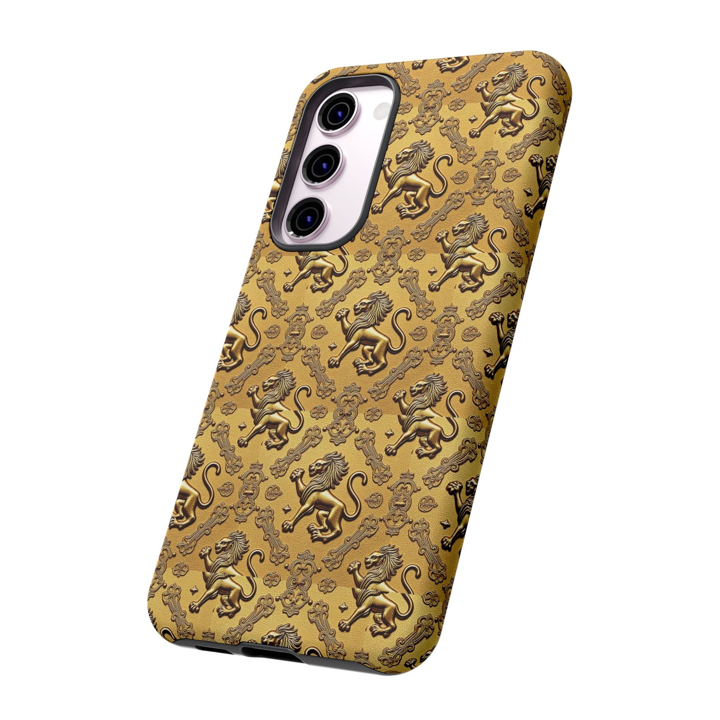 Tough Cases, Leo, Zodiac, Metal Pattern