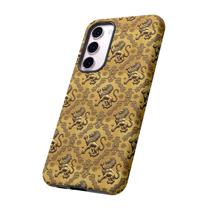 Tough Cases, Leo, Zodiac, Metal Pattern