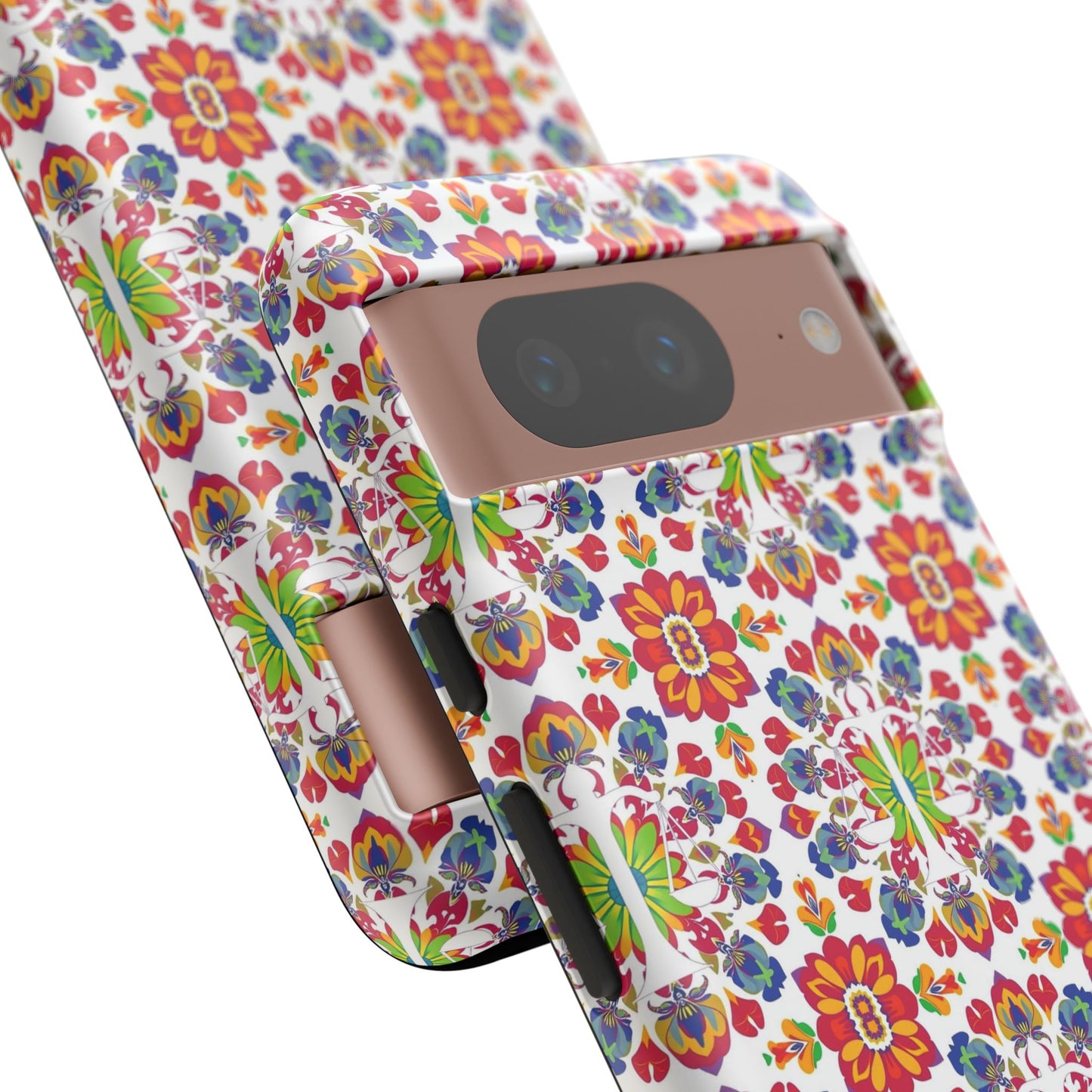 Tough Cases, Libra, Zodiac v1, Flower Pattern