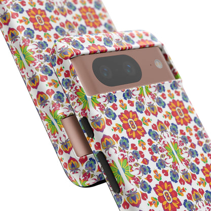 Tough Cases, Libra, Zodiac v1, Flower Pattern