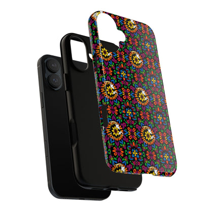 Tough Cases, Capricorn, Zodiac v2, Flower Pattern