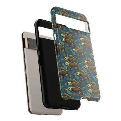 Tough Cases, Pisces, Zodiac v1, Metal Pattern
