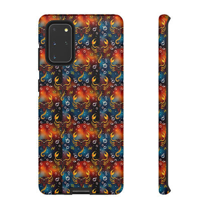 Tough Cases, Scorpio, Zodiac v2, Bubble Pattern