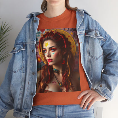 Unisex Heavy Cotton T-Shirt, Sagittarius, Zodiac, Sexy Art