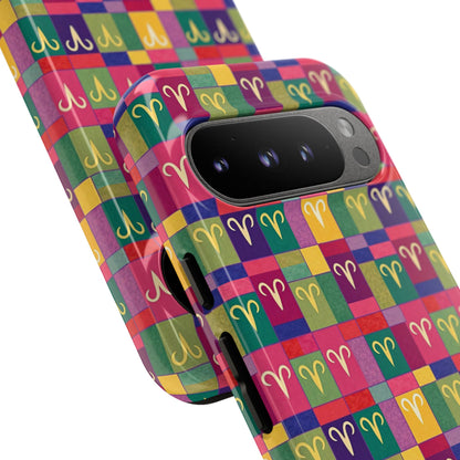Tough Cases, Aries, Zodiac v1, Shape Pattern