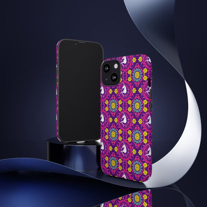Tough Cases, Capricorn, Zodiac, Flower Pattern