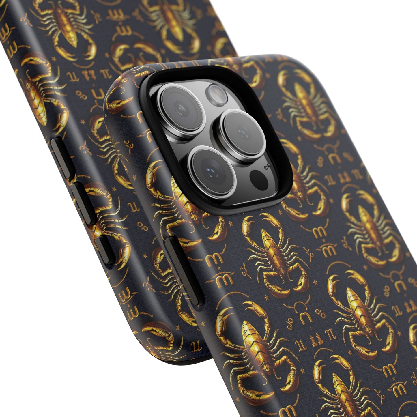 Tough Cases, Scorpio, Zodiac, Metal Pattern
