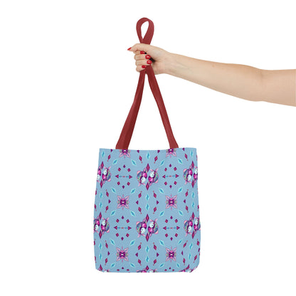 Tote Bag (AOP), Pisces, Zodiac v1, Jewel Pattern