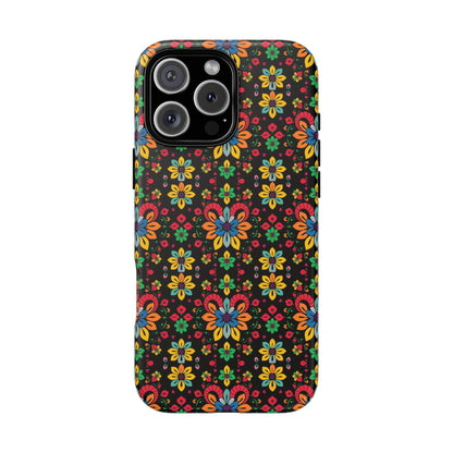 Tough Cases, Aries, Zodiac v2, Flower Pattern