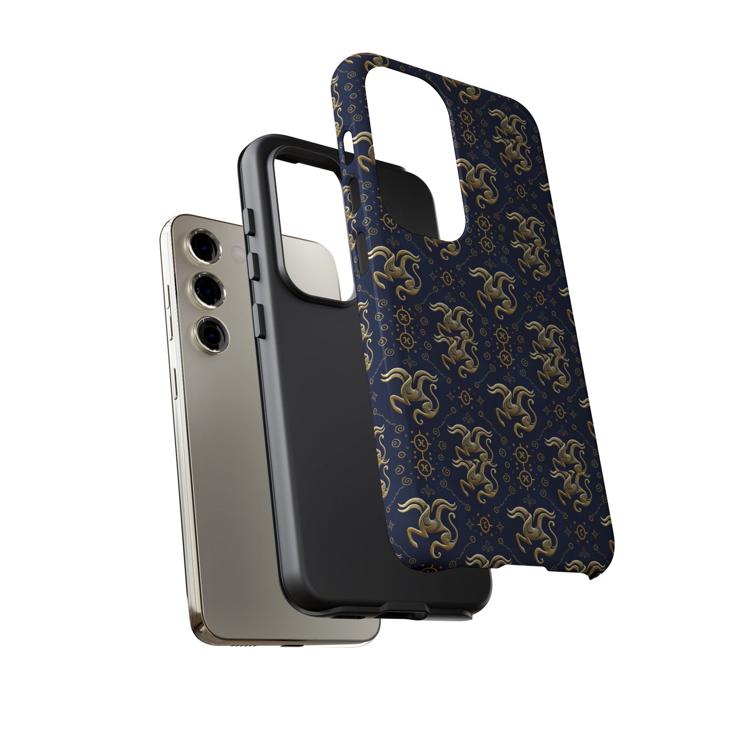 Tough Cases, Aquarius, Zodiac v2, Metal Pattern