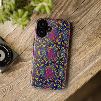 Tough Cases, Capricorn, Zodiac, Metal Pattern