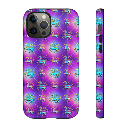 Tough Cases, Aquarius, Zodiac, Metal Pattern
