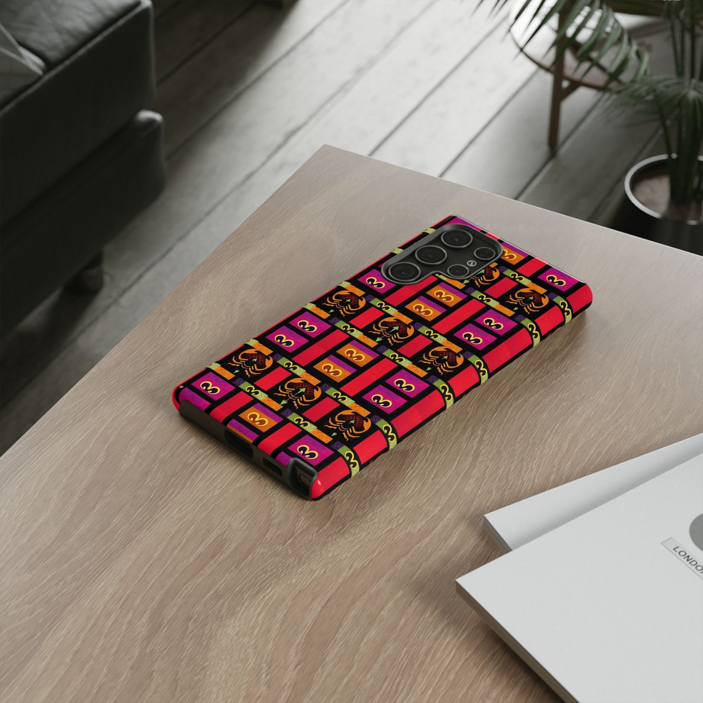 Tough Cases, Scorpio, Zodiac v1, Shape Pattern