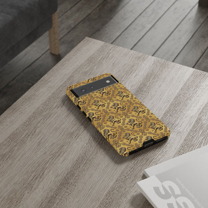 Tough Cases, Leo, Zodiac, Metal Pattern