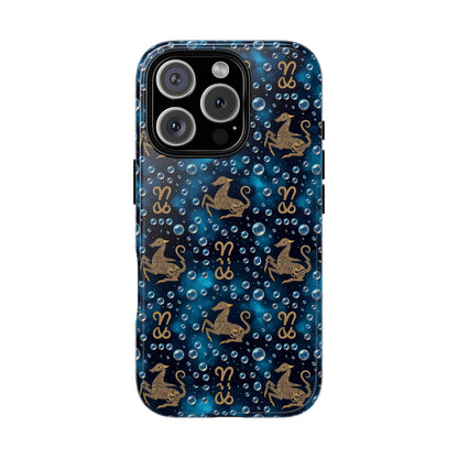 Tough Cases, Capricorn, Zodiac, Bubble Pattern