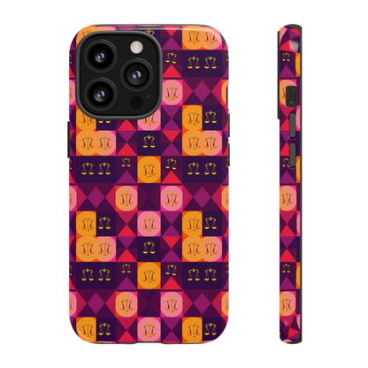 Tough Cases, Libra, Zodiac v1, Shape Pattern