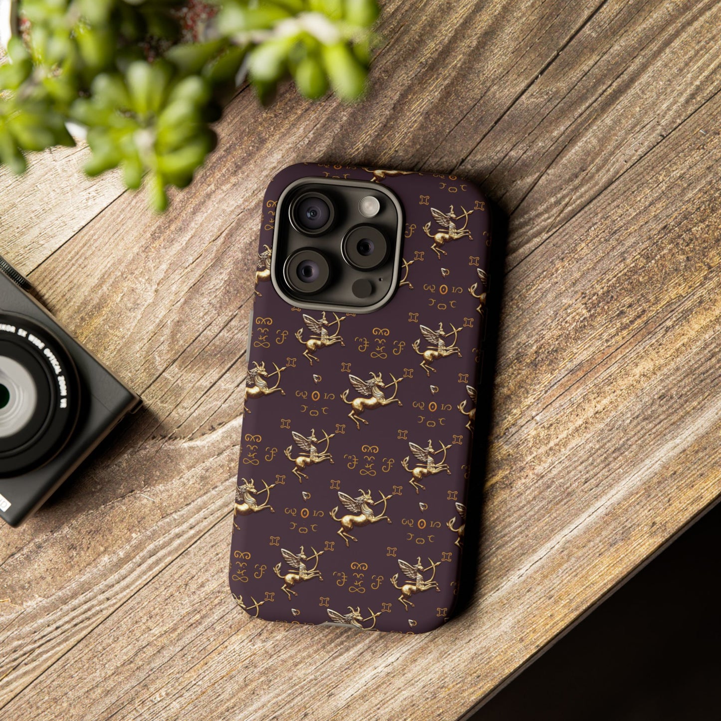 Tough Cases, Sagittarius, Zodiac v3, Metal Pattern