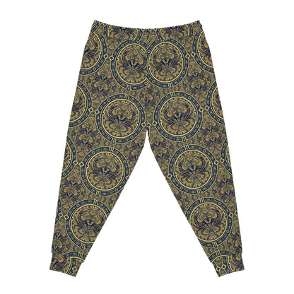 Athletic Joggers, Zodiac Design, Pattern, Cancer, AOP