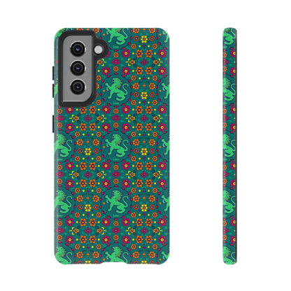 Tough Cases, Leo, Zodiac v3, Flower Pattern