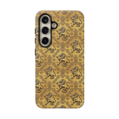 Tough Cases, Leo, Zodiac, Metal Pattern