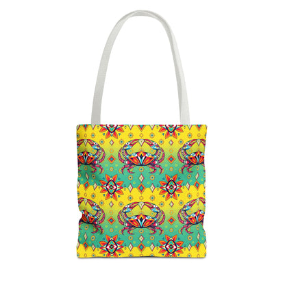 Tote Bag (AOP), Cancer, Zodiac, Jewel Pattern