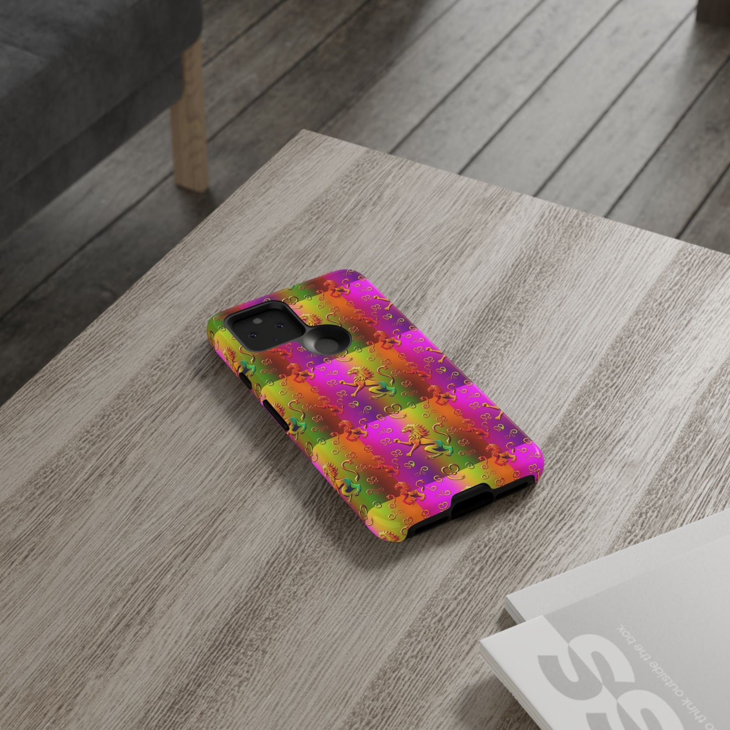 Tough Cases, Leo, Zodiac v1, Metal Pattern
