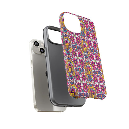 Tough Cases, Scorpio, Zodiac v2, Flower Pattern