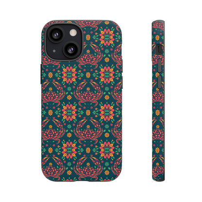 Tough Cases, Cancer, Zodiac v4, Flower Pattern