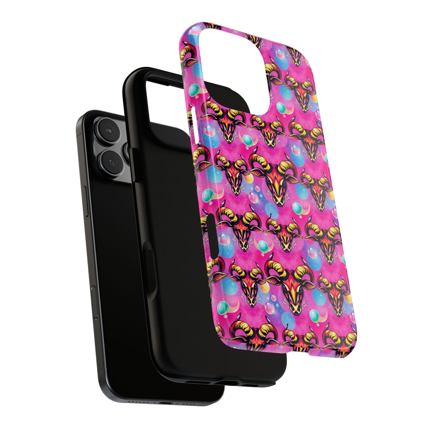 Tough Cases, Taurus, Zodiac, Bubble Pattern