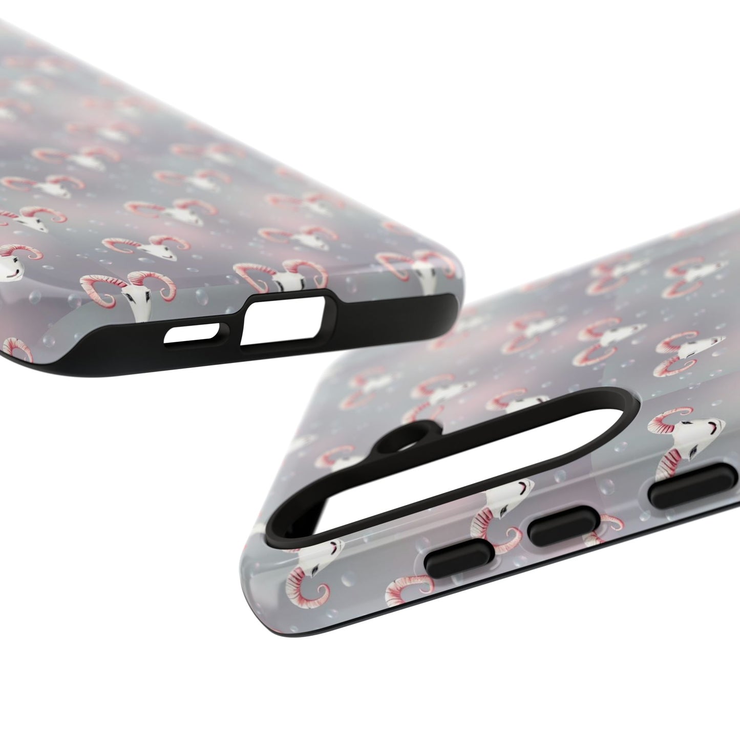 Tough Cases, Aries, Zodiac v2, Bubble Pattern