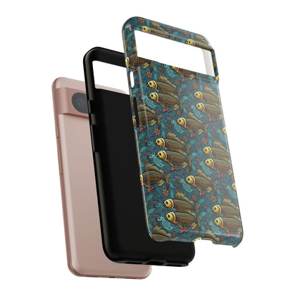 Tough Cases, Pisces, Zodiac v1, Metal Pattern