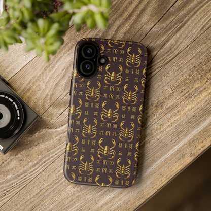 Tough Cases, Scorpio, Zodiac v2, Metal Pattern