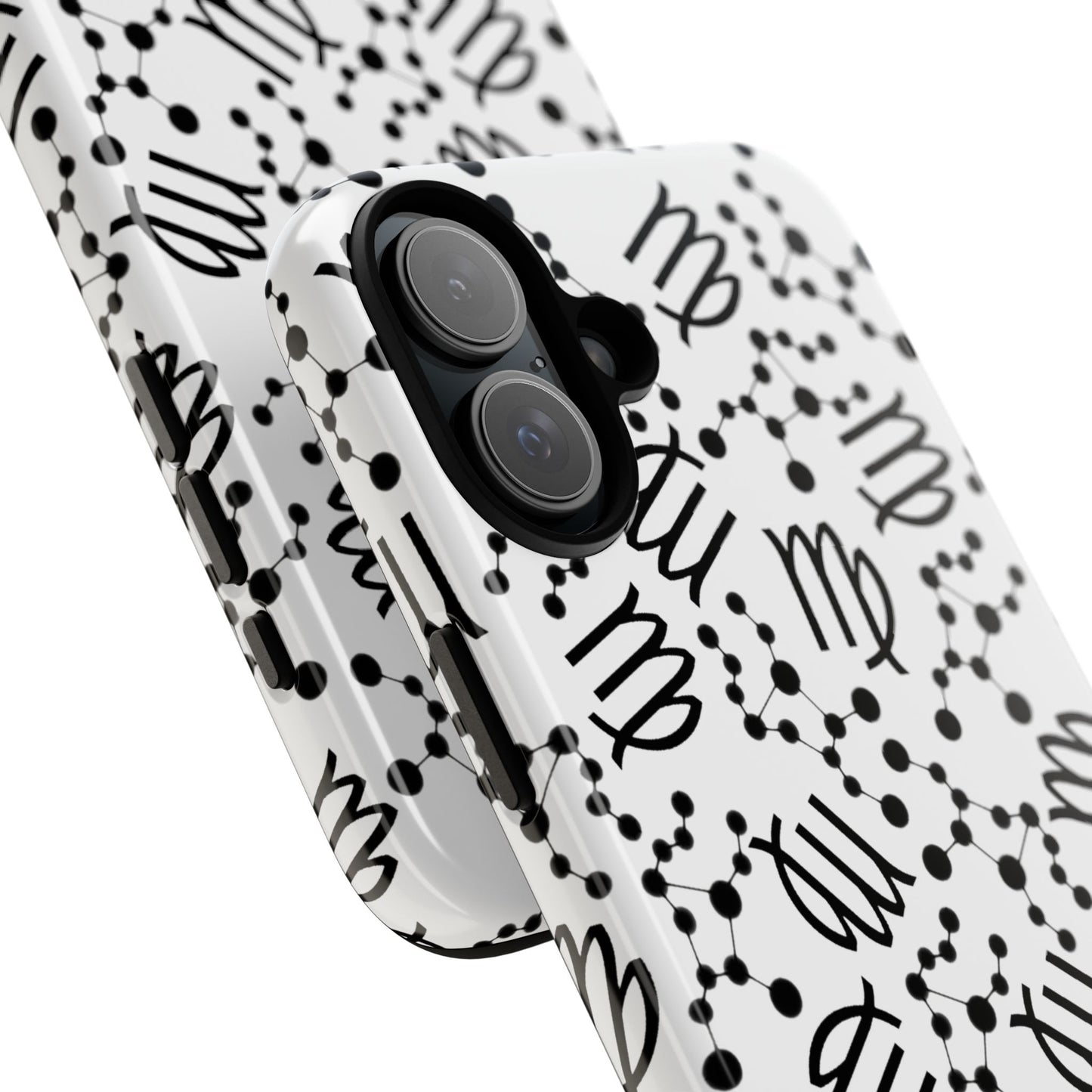 Tough Cases with the Virgo Zodiac sign for iPhone, Samsung Galaxy, and Google Pixel devices