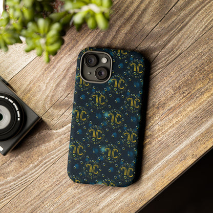 Tough Cases, Aquarius, Zodiac v2, Bubble Pattern