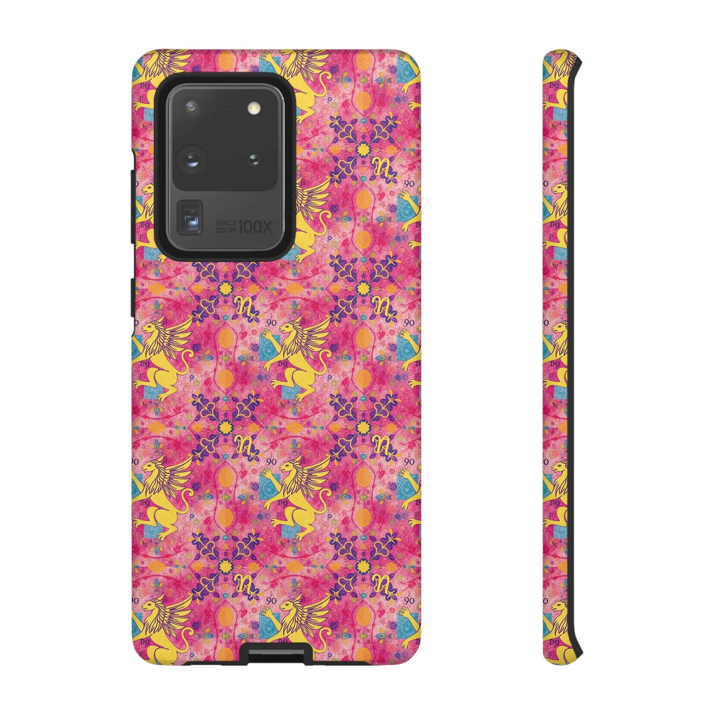 Tough Cases, Virgo, Zodiac, Metal Pattern